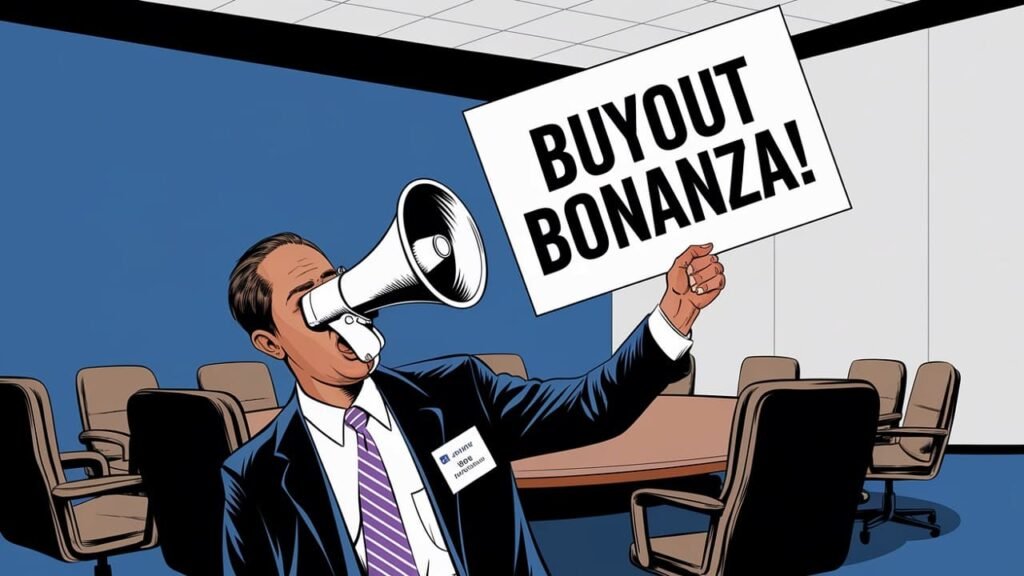 Federal Worker Buyout Bonanza