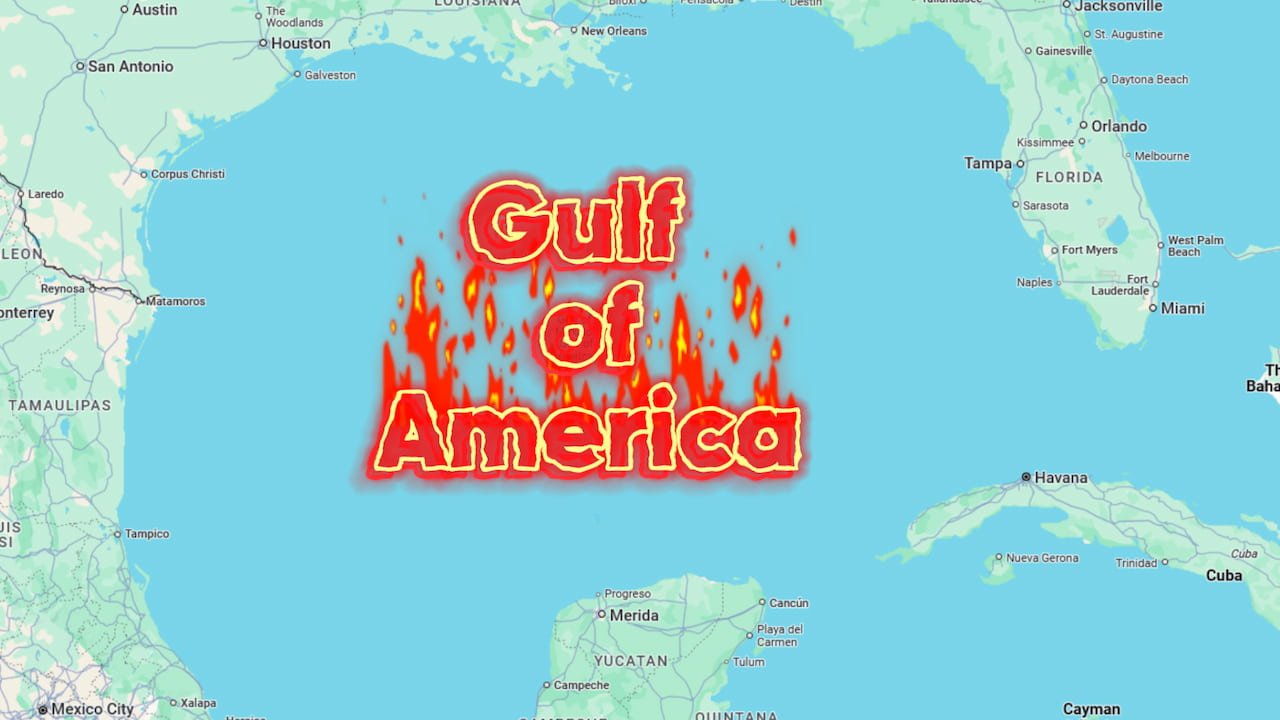 Gulf of Mexico Becomes Gulf of America, and Maps Everywhere Are Confused!