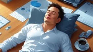 elon musk sleeping on floor