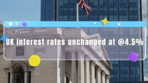 UK interest rates unchanged at 4.5%