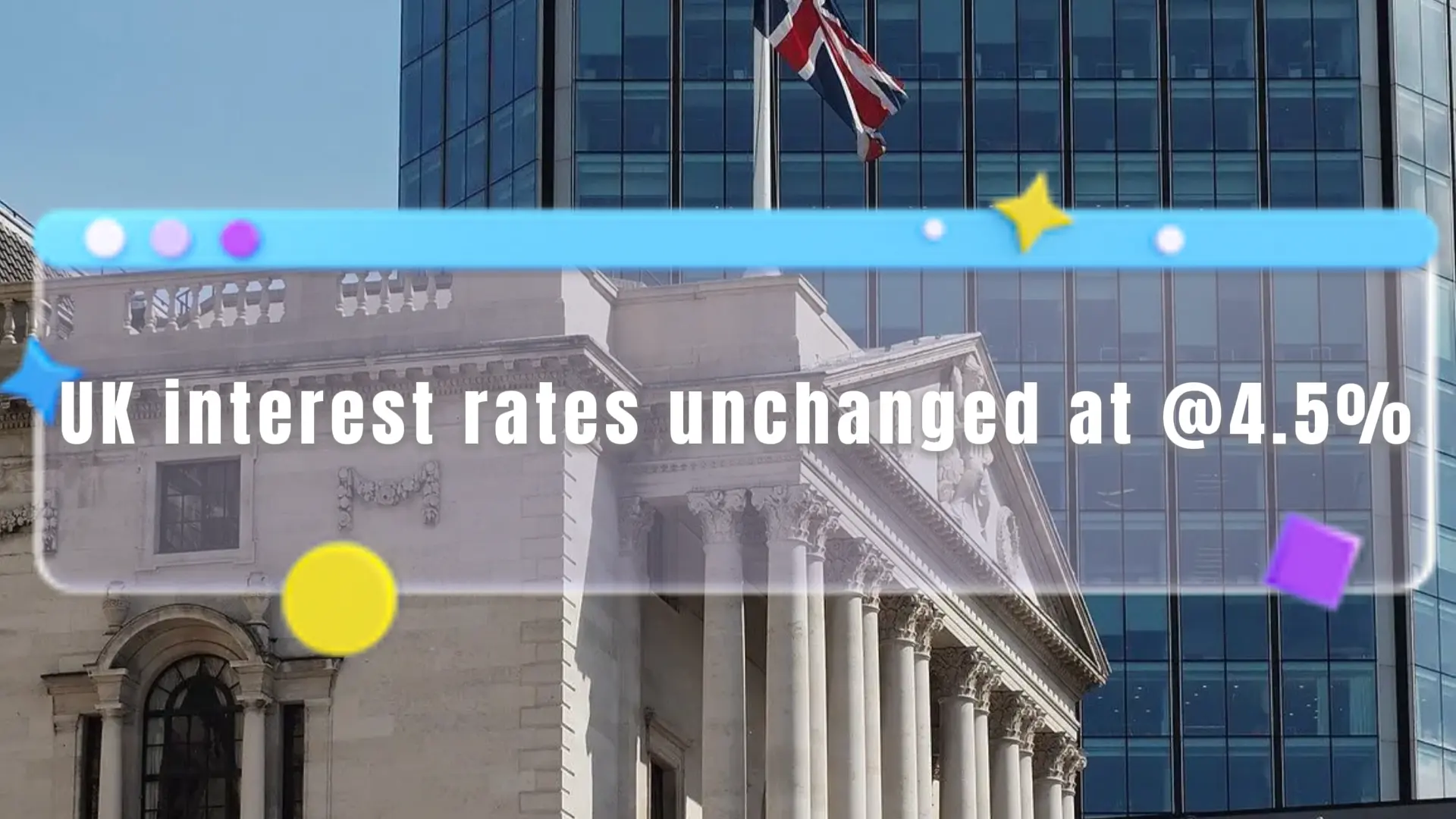 UK interest rates unchanged at 4.5%