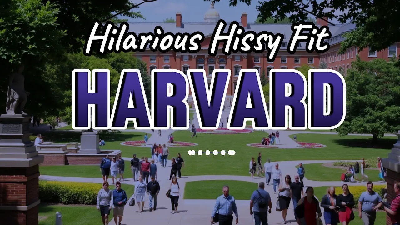 Harvard’s Hilarious Hissy Fit Over Federal Funds