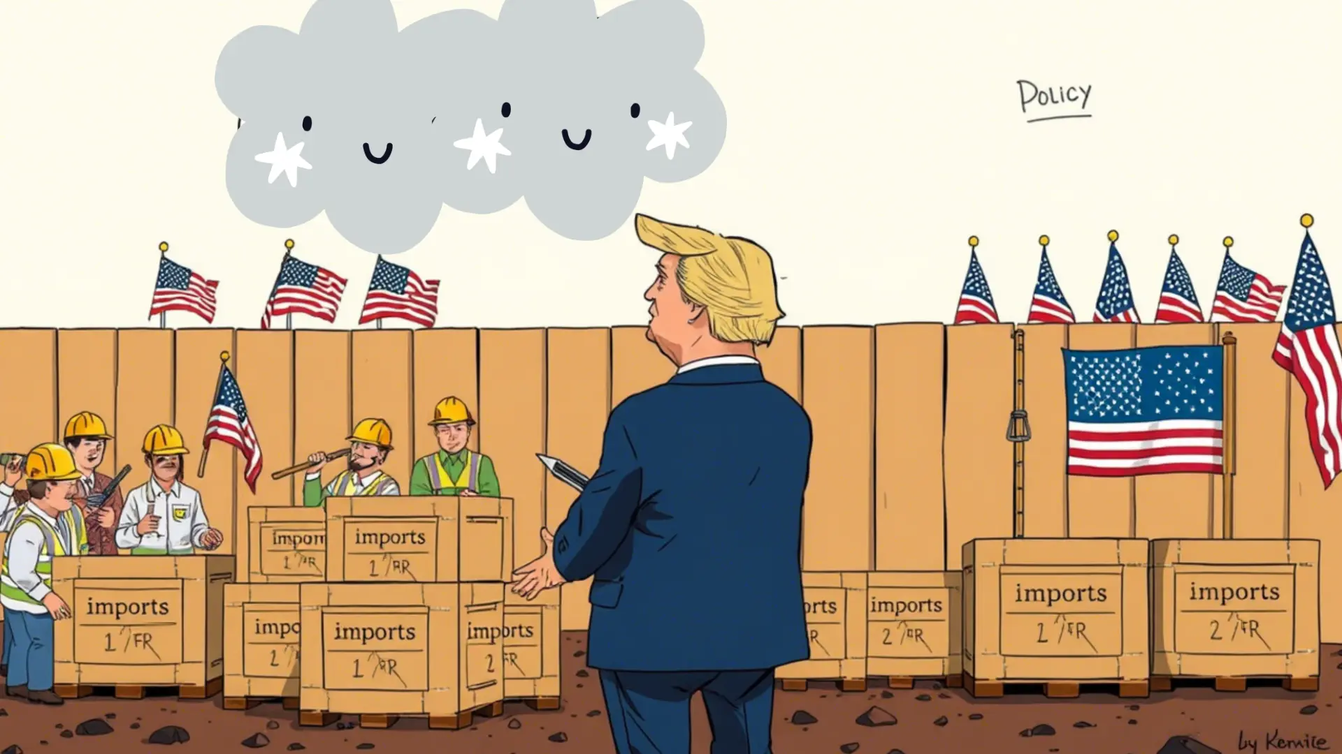 Trump Builds a Tariff Wall—Now Shipping Containers Need Passports