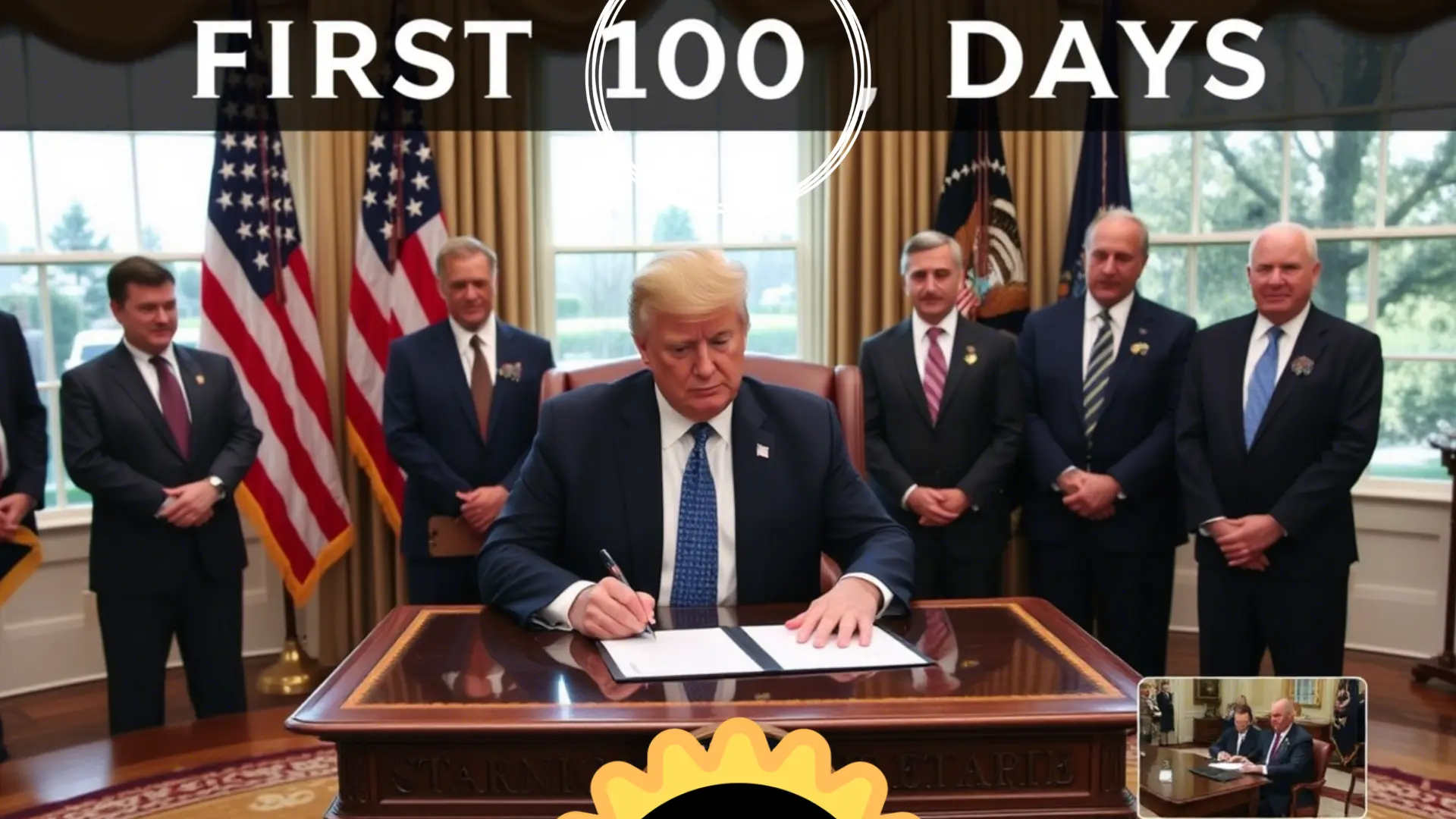 Trump’s 100 Days: Eggs, Tariffs, and Putin’s Pranks