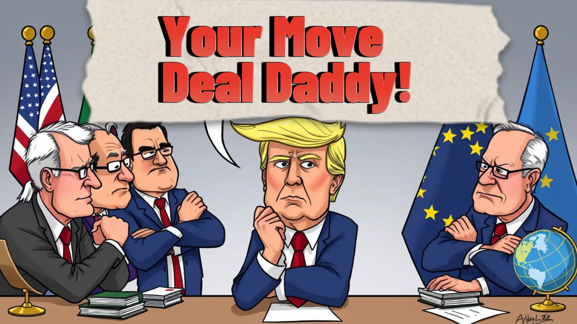 EU to Trump: ‘Tariff Tantrum on Hold—Your Move, Deal Daddy!