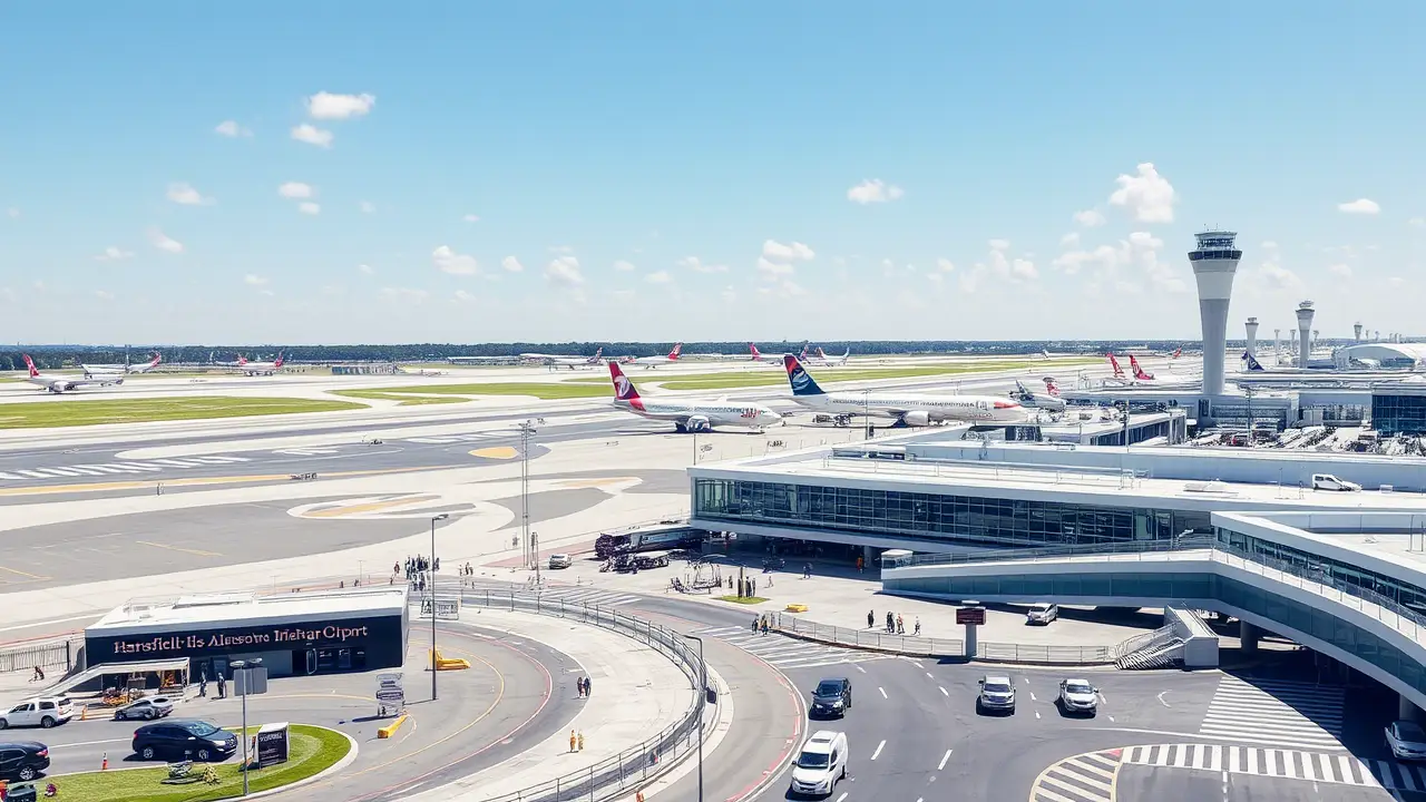 Severe Weather Disrupts Over 400 Flights at Atlanta’s Hartsfield-Jackson Airport