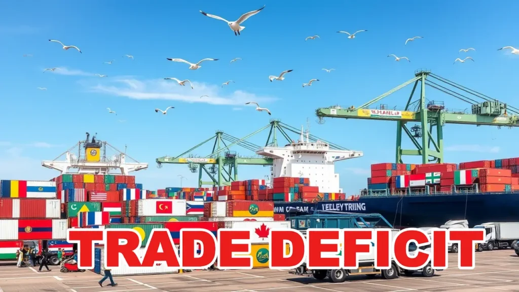 Trade Deficit Dips