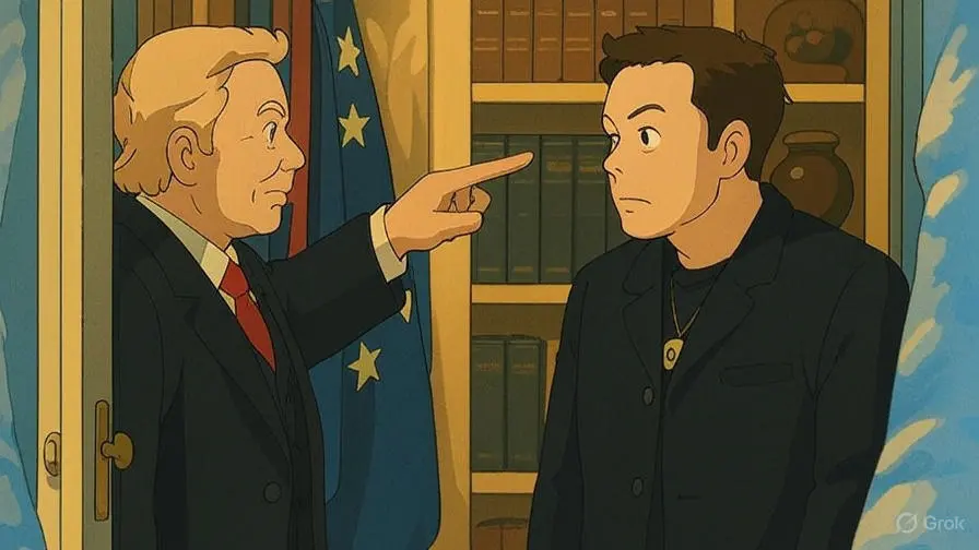 Trump Targets Musk’s Subsidies in Escalating Feud Over Government Spending