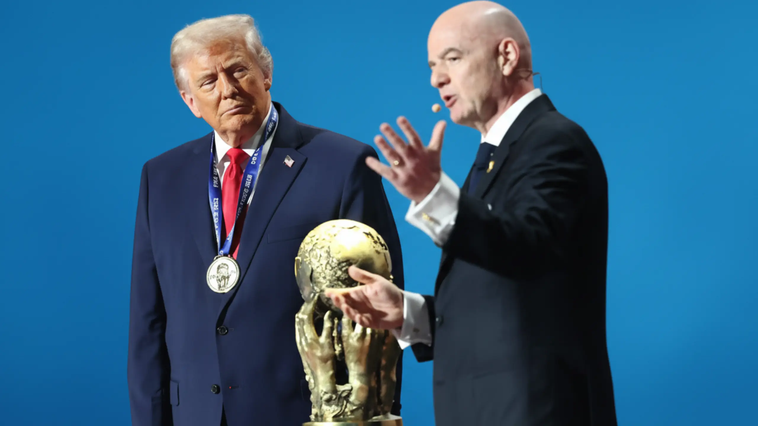 Trump Urges NFL to Rename Its Sport During FIFA Ceremony