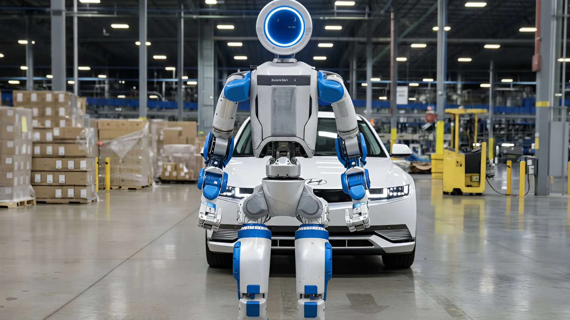 Hyundai’s Atlas Robot Takes Over Factories in 2028