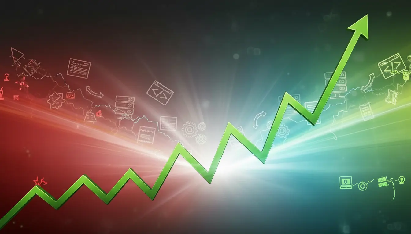 Software Stocks Post Best Weekly Gain in 25 Years